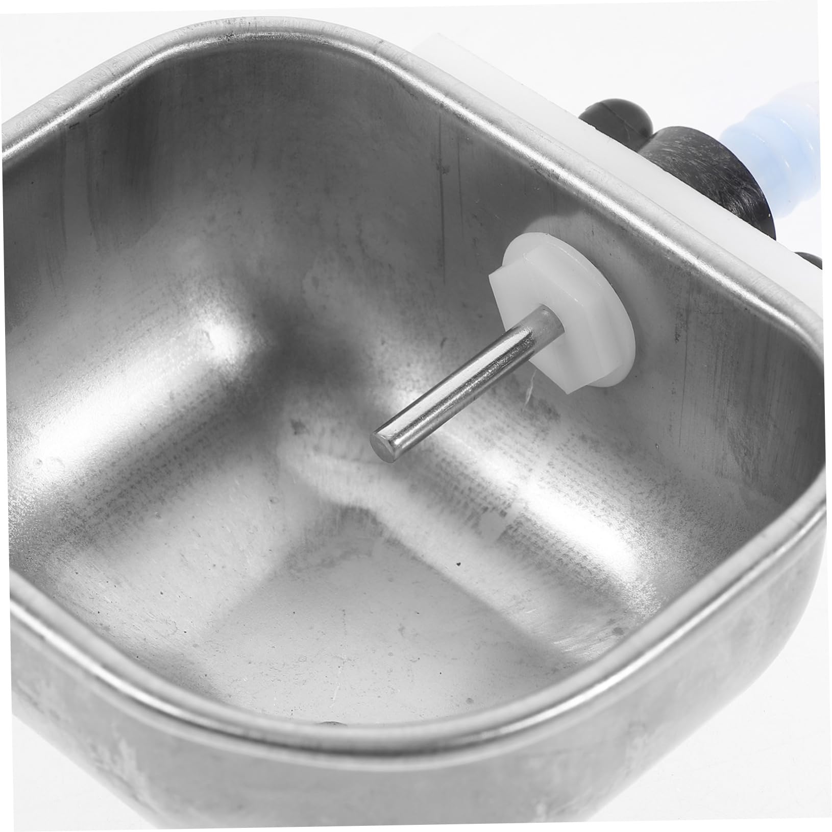 INOOMP 6pezzi Ciotola Per Inossidabile Per Conigli Bevitore Per Piccole Creature Facile e Installare Design Antisgocciolamento Accessorio Per Domestici