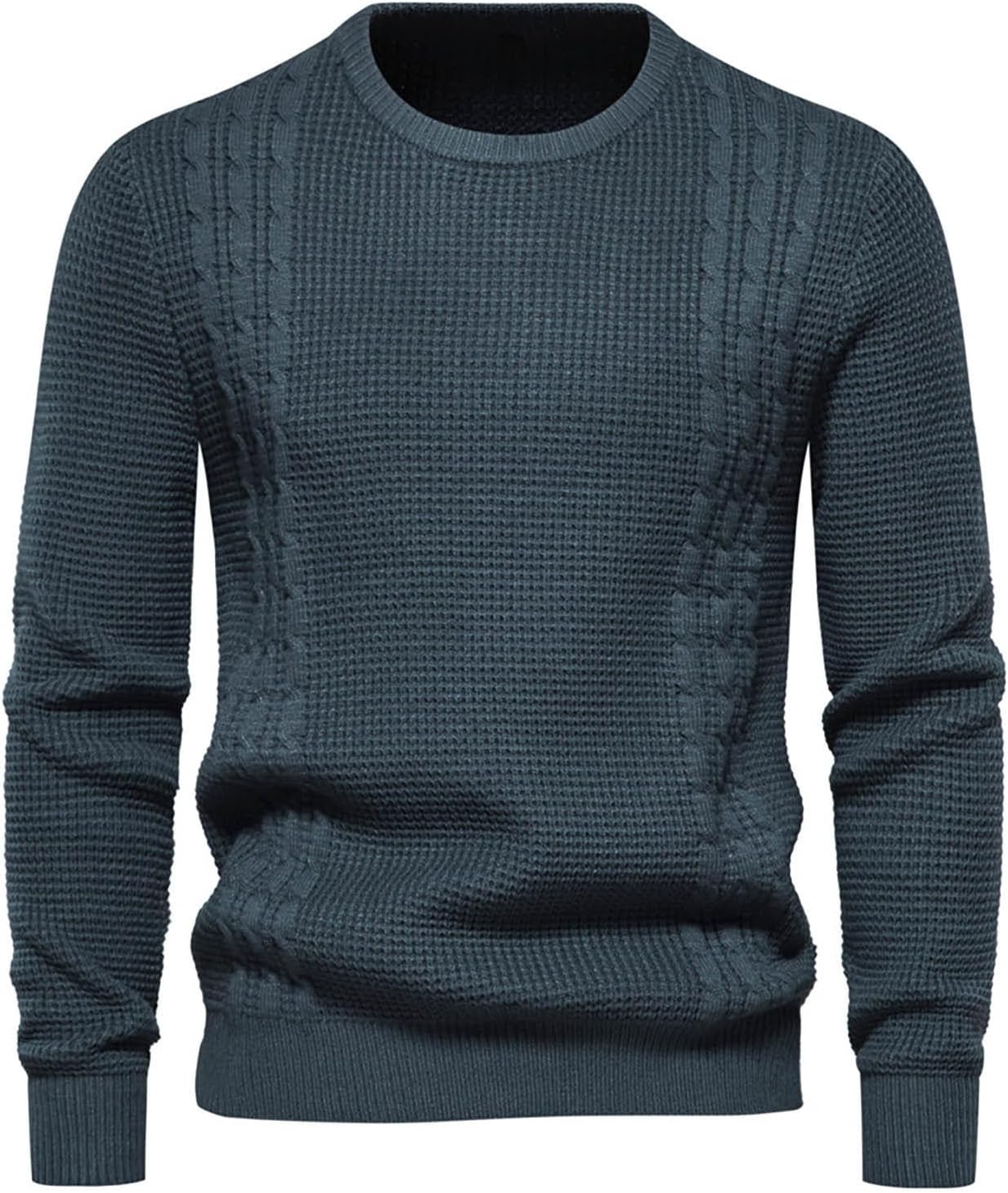 Sweatshirt for Women Casual Crewneck Sweatshirt Long Sleeve Quilted Pullover Sweaters Knit Tops Fashion Slim Fit Shirts