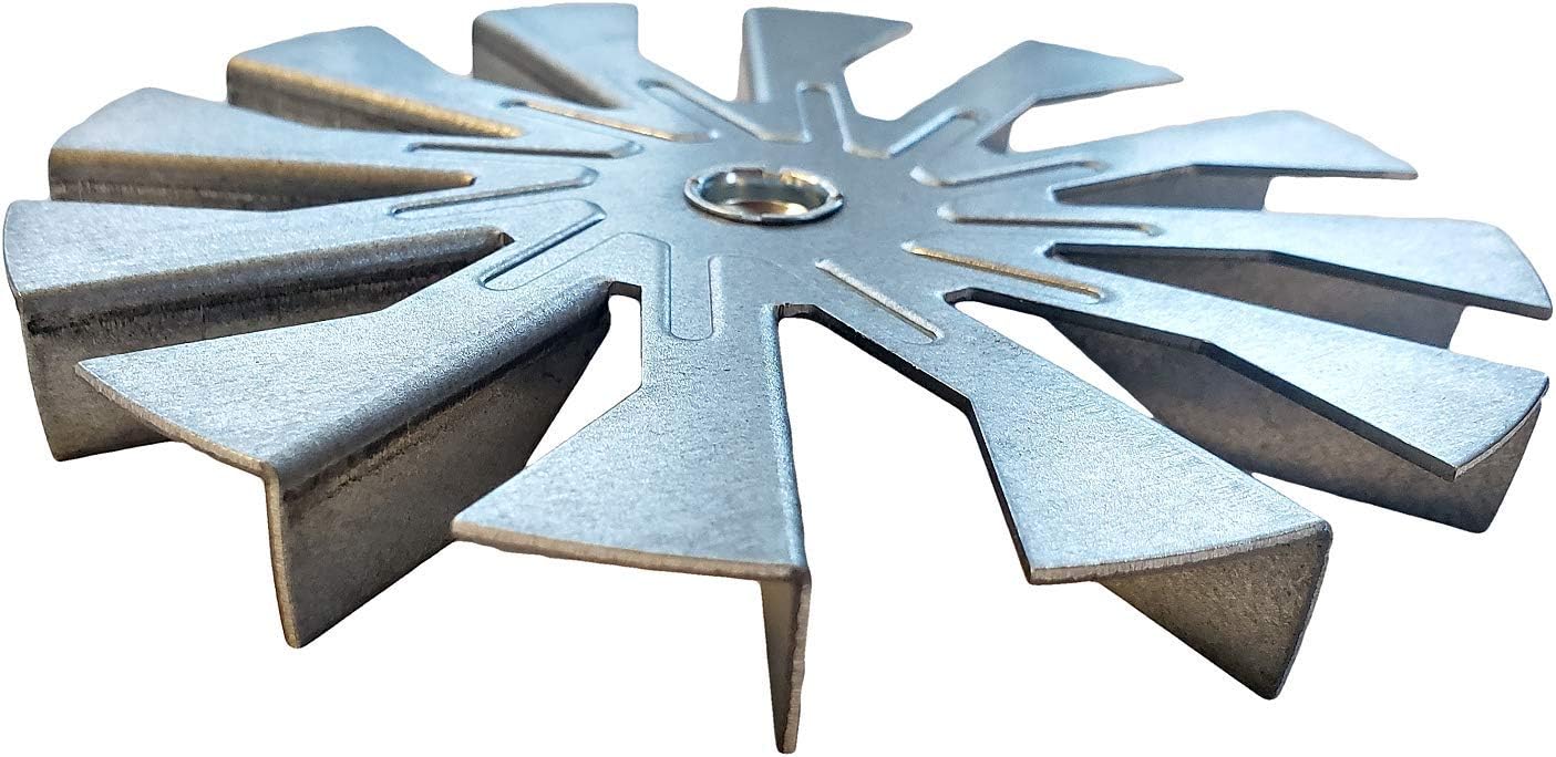 Replacement Harman & Heatilator 5" Single Paddle Combustion Blower Fan Blade for Accentra Cast FS Invincible T PC45 Pellet Pro II PF100 BA100 - Replaces 3-20-40985