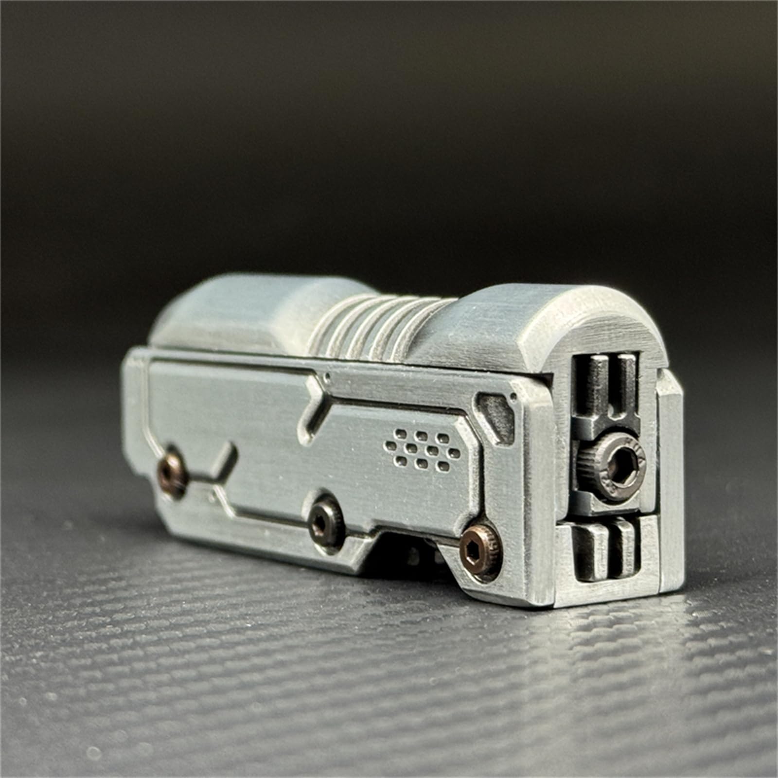 Amazon.co.jp: Muzzle EDC Fidget Slider 亜鉛合金フィジェットトイ