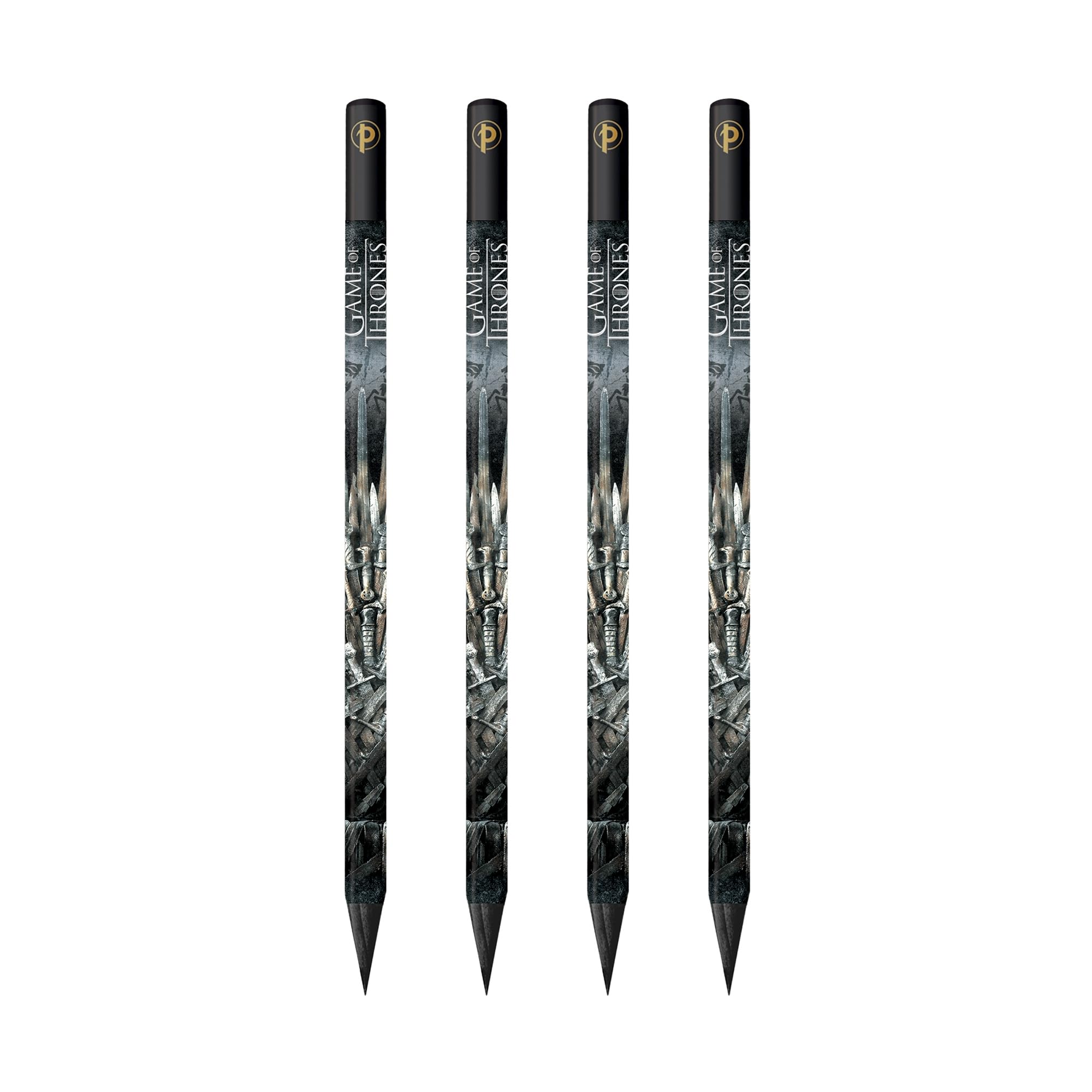 For the Throne (Game of Thrones Collection) 4 Pack Pencils