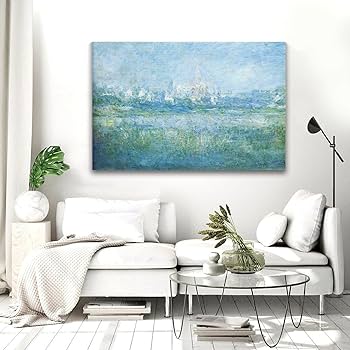 Amazon.co.jp: Claude Monet クロード・モネ アートワーク 霧の中の