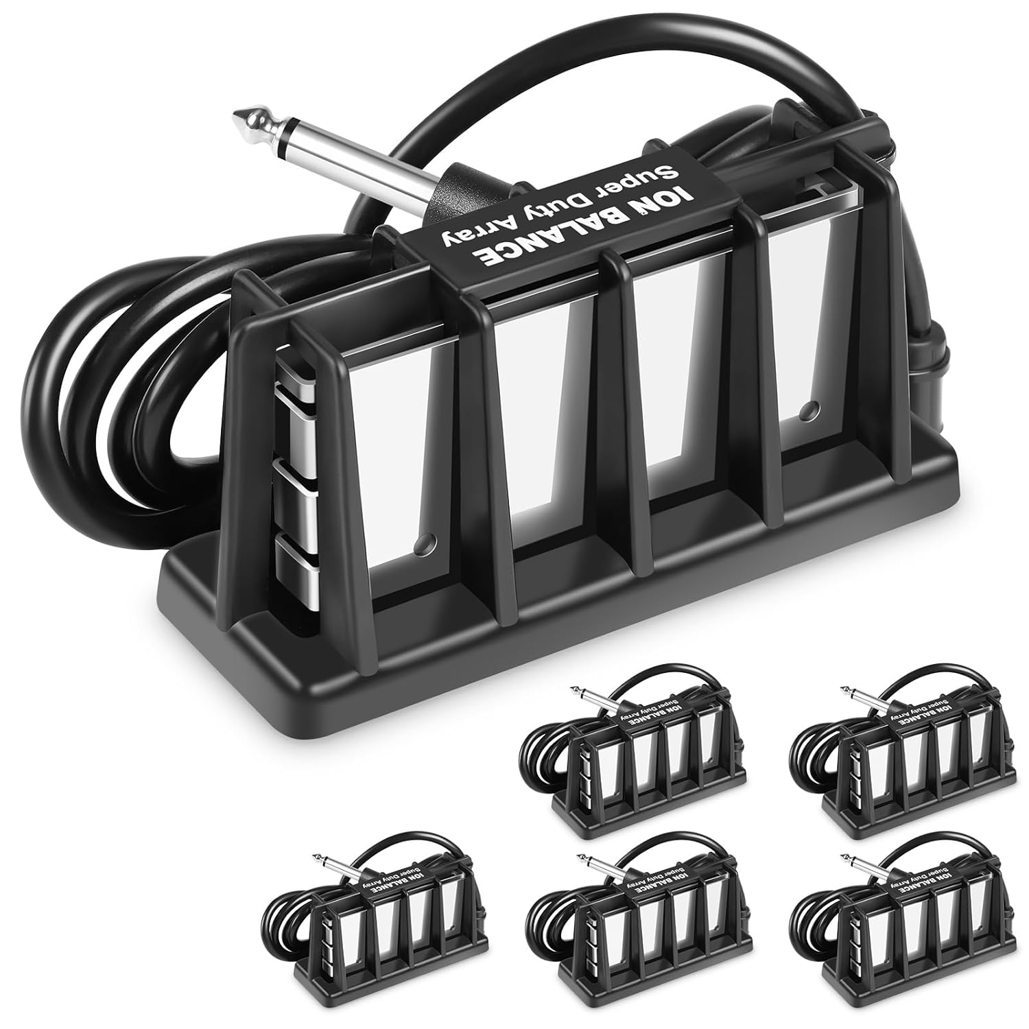 Veicomtech 6 Pack Arrays for Ionic Detox Foot Bath Machine, Foot Detox Machine Replacement Arrays, Detox Foot Bath Array for Ionic Detox Foot Bath Spa, Easy to Clean Ion Foot Spa Aarrays (6Pack-L)