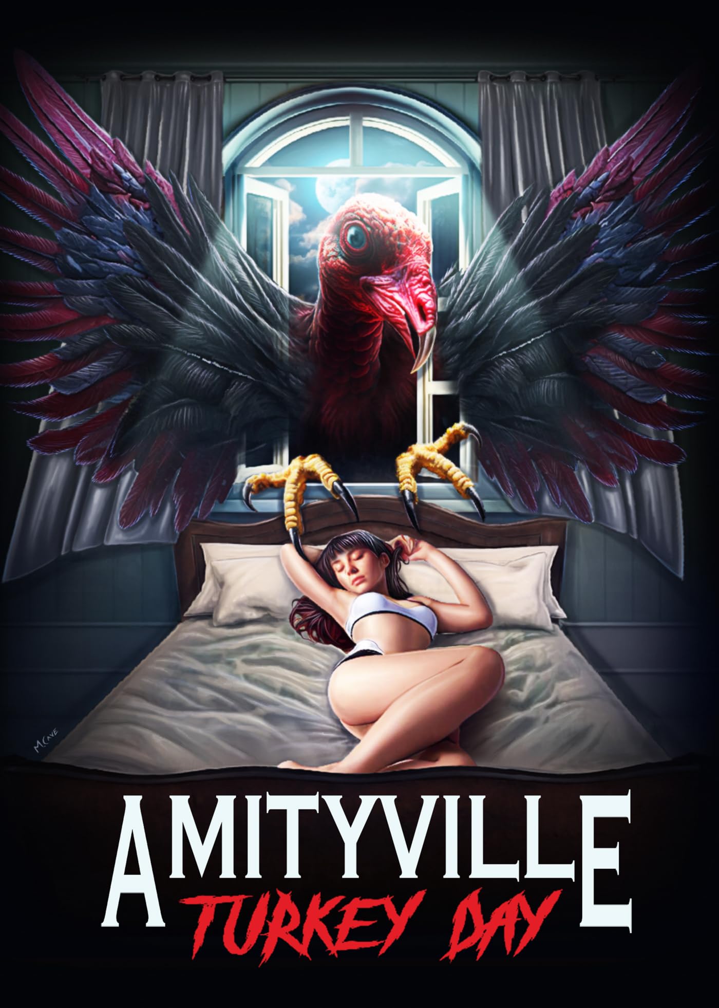 Amityville Turkey Day película de terror en DVD para coleccionistas de cine de culto
