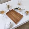 Rectangular Presentation Tray, Wooden Tea, Coffee and Serving Tray 33x22x5cm from Deconox Acacia Tree