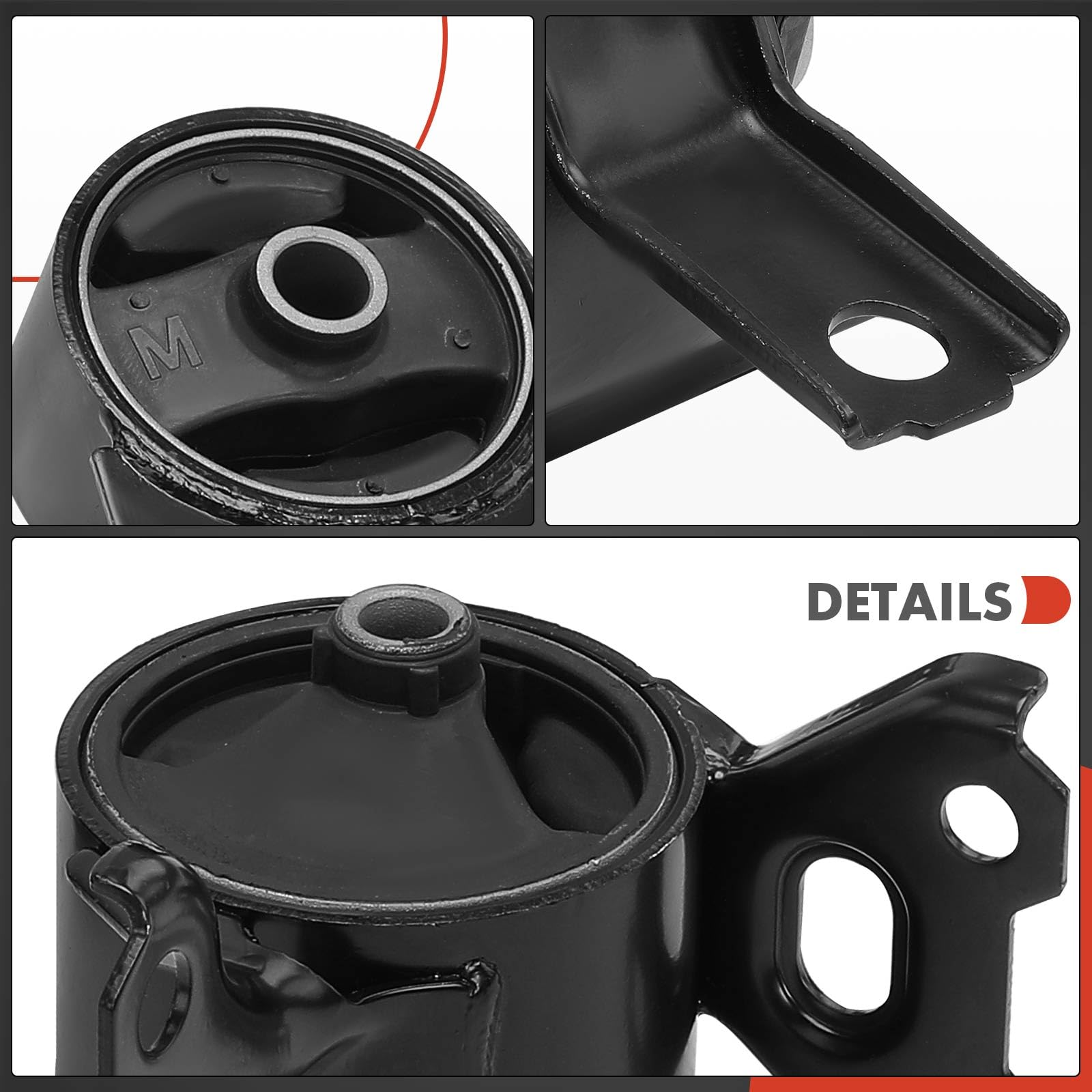 4 Pcs Motor Mount & Trans Mount Set for Jeep Patrot (MK) L4 2.4L 2.0L