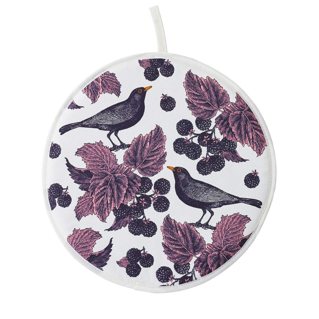 Thornback & Peel Multicolour - Blackbird & Bramble - Aga Hob Cover