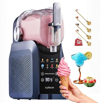 7-in-1 Slushie Machine & Soft Serve Ice Cream Maker,88oz with No Ice Needed,Slushy Machie for Home,Frozen Drink,Margarita,Cocktail,Daiquiri,Frappe,Milkshake,and More Smoothie