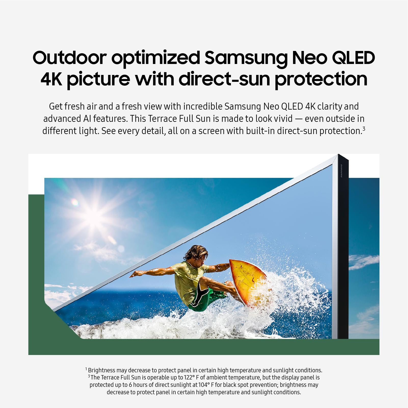 家電 65v 4k LED (Sunrize) Amazon.com: Samsung 65-Inch Class Neo QLED 4K The Terrace Full Sun