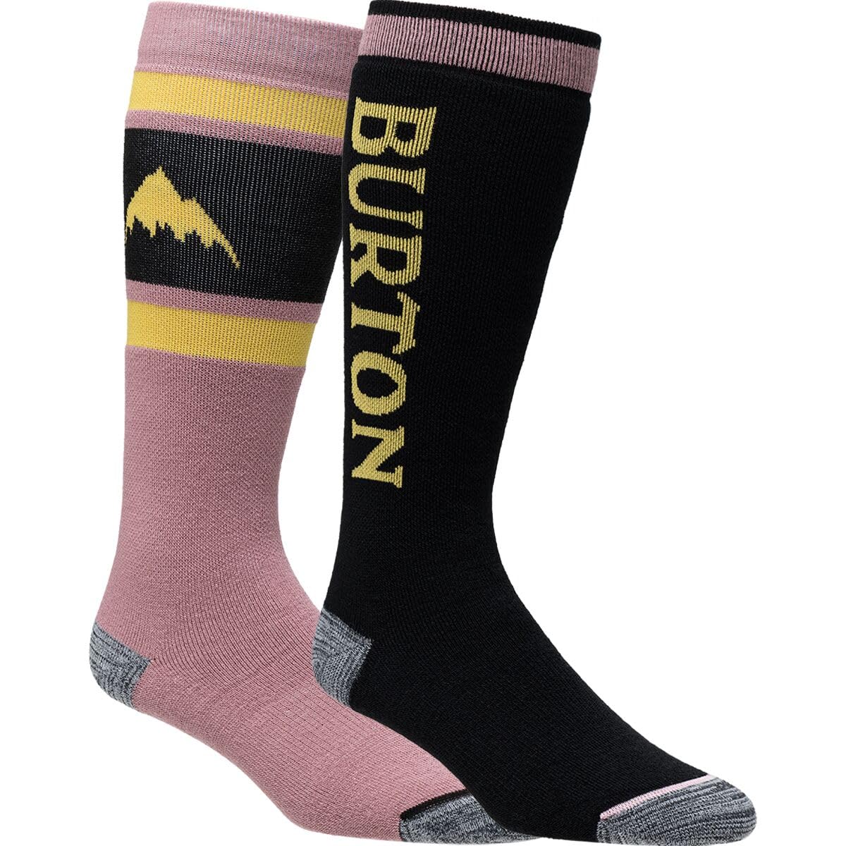 Burton Women's Weekend Midweight Ski/Snowboard Sock 2-Pack