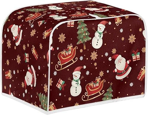 Miniatura 8 de Dolyues Cubierta para tostadora con estampado de pollo, 4 rebanadas, cubiertas para electrodomésticos pequeños de cocina, protección contra el polvo