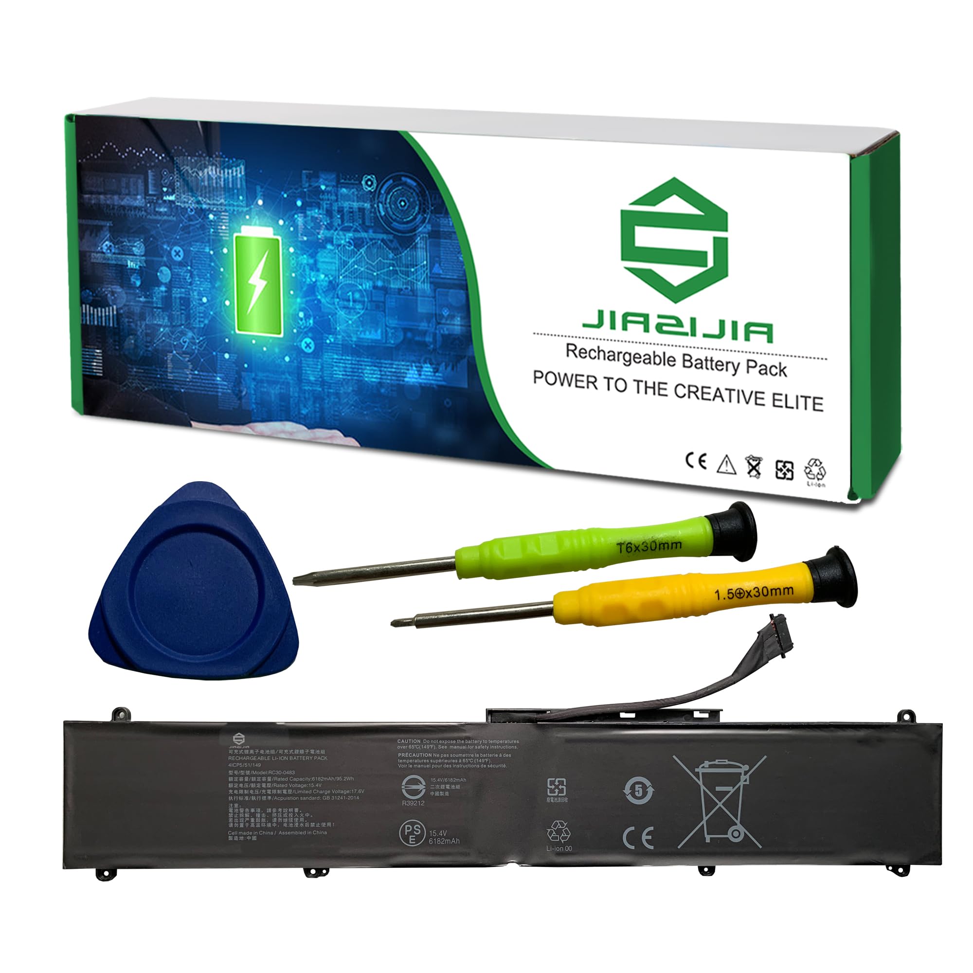 Amazon.com: JIAZIJIA RC30-0483 Laptop Battery Replacement for