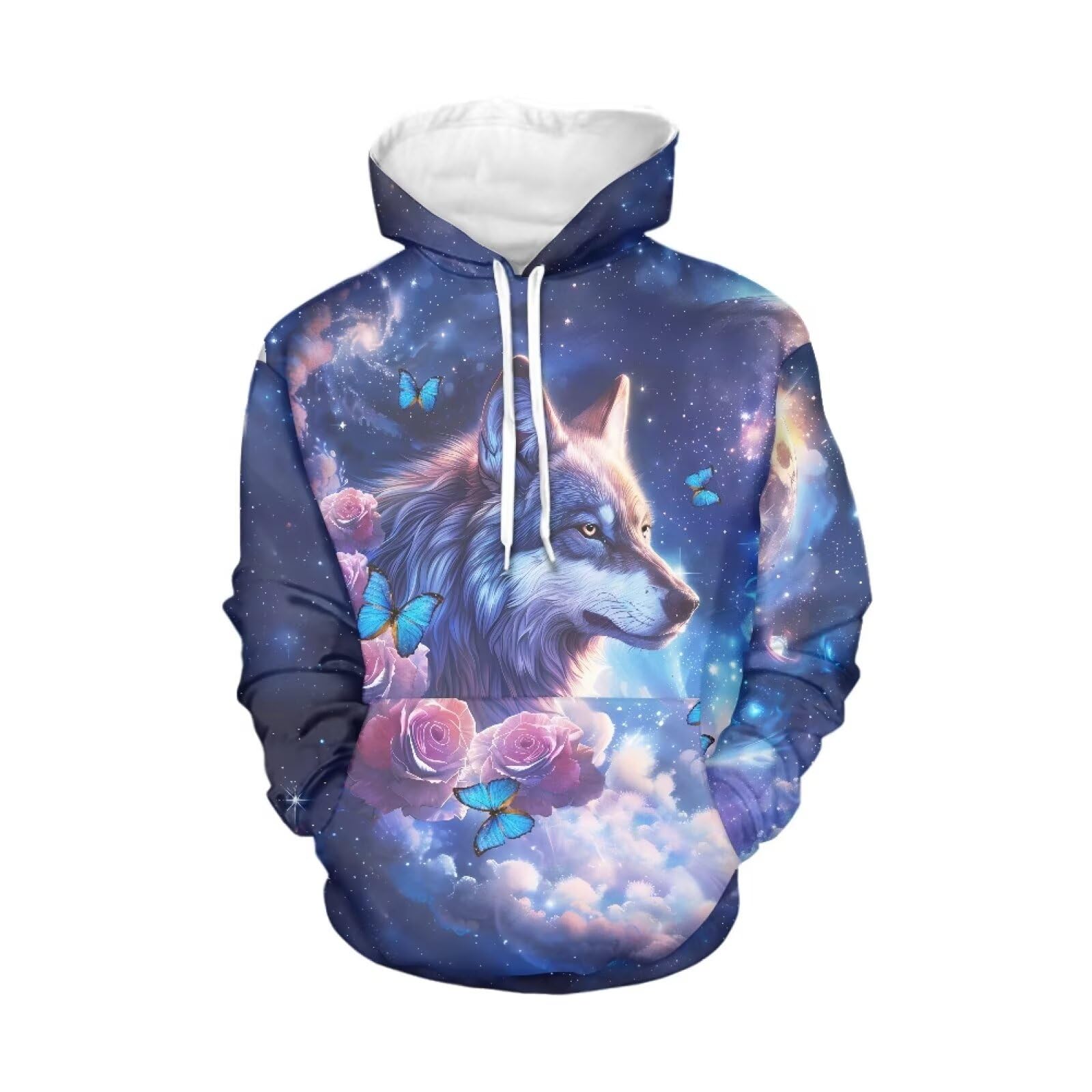 INSTANTARTS Women's Active Hoodies Athletic Sweatshirts with Front Kangaroo Pocket Long Sleeve Pullover Tops