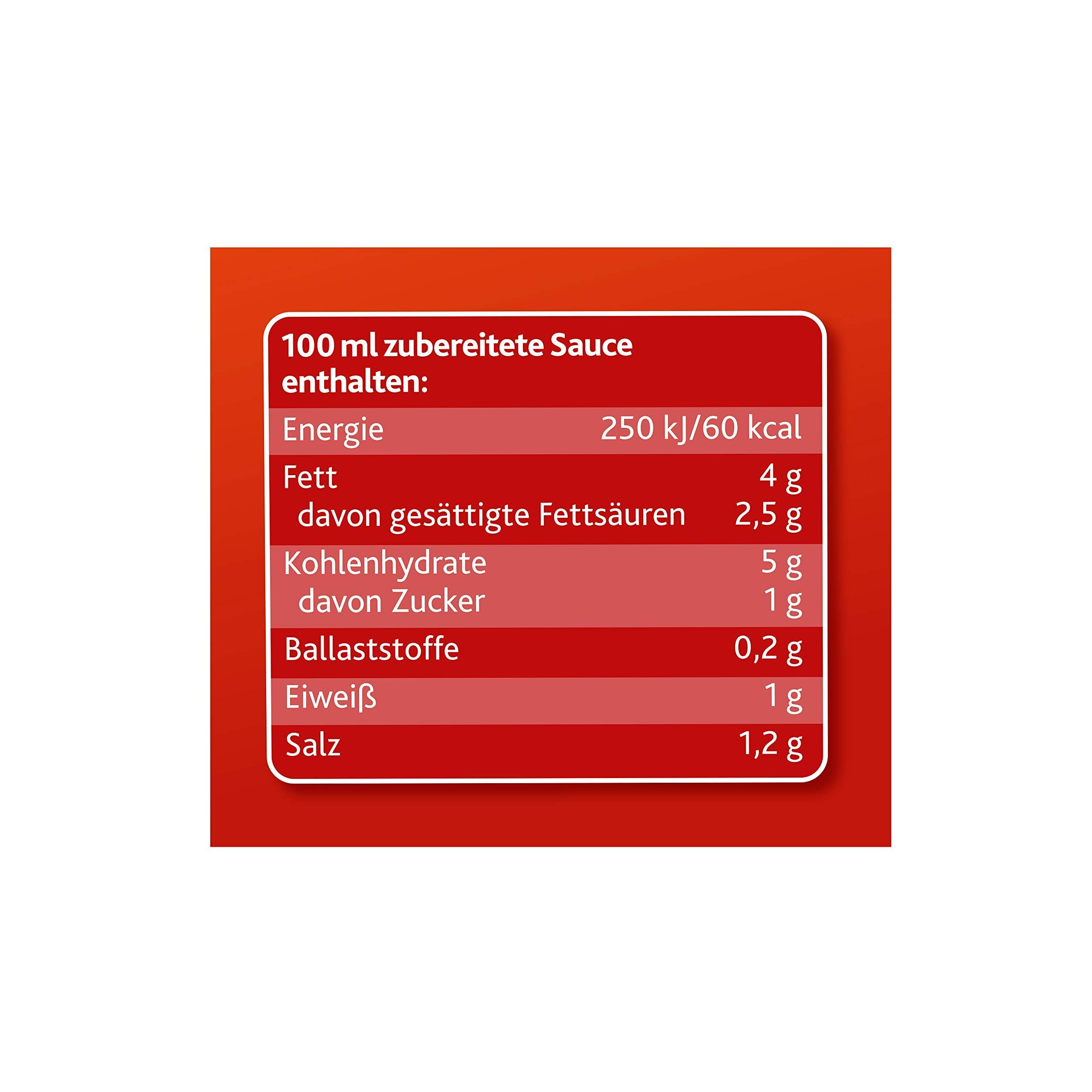 Knorr Rahmsauce (cremig, auch als Saucenbinder) 1er Pack (1 x 1 kg)