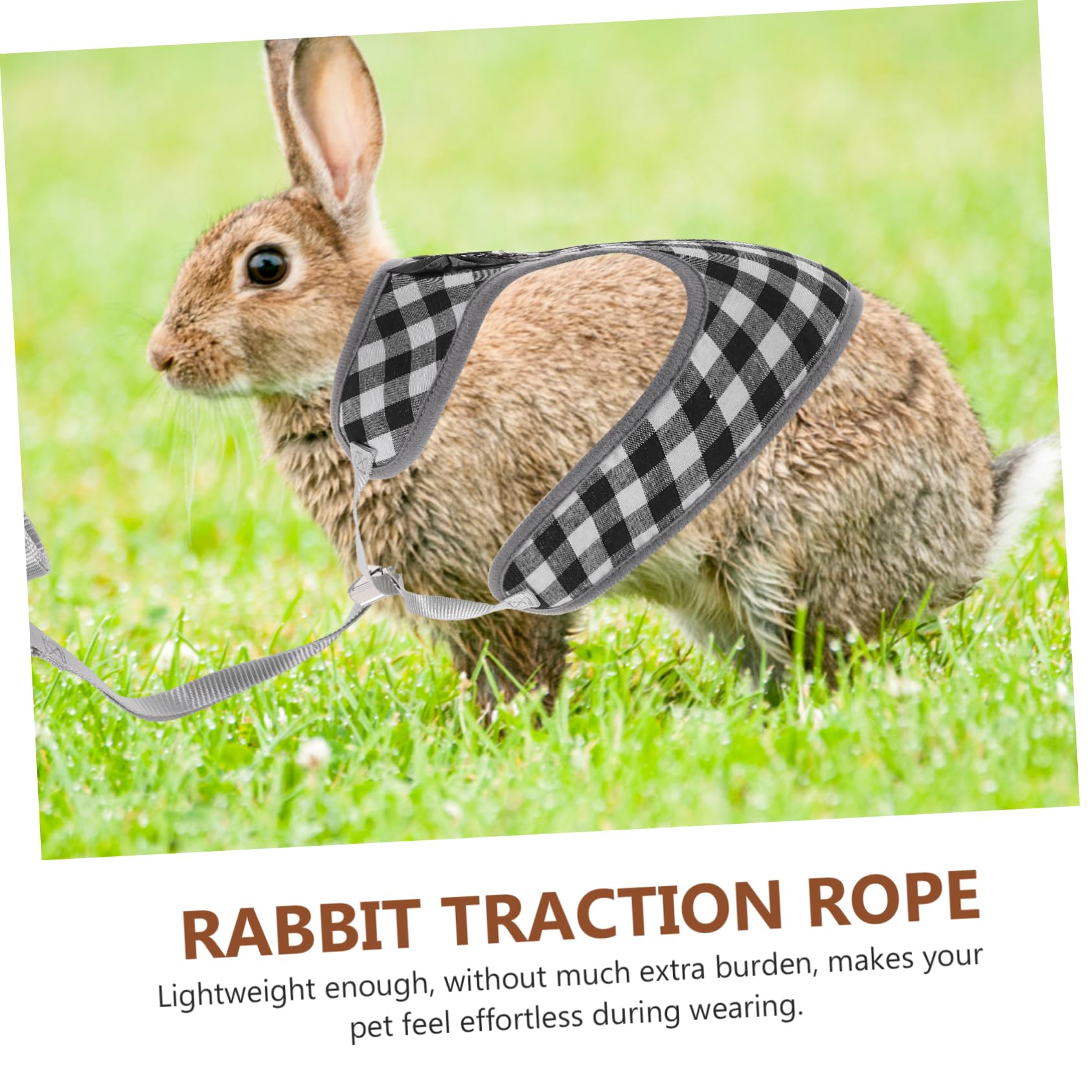 FOMIYES 5sätze Süße Hasenkleidung Mit Geschirr Und Bunny-kostüm Für Kleine Haustiere Bequemes Baumwollmaterial Für Und