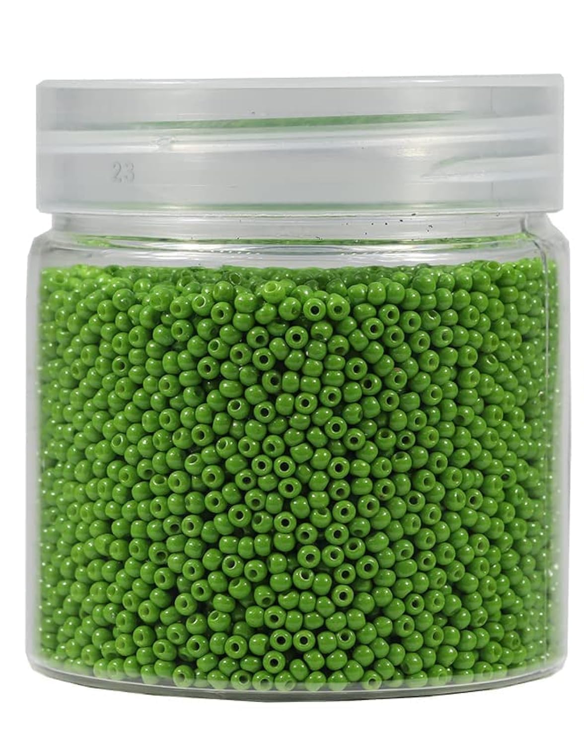 Bala&Fillic Olive Green Size 2Mm Round Seed Beads 10000Pcs/110 Grams In Box 12/0 Craft Seed Beads For Making Jewelry Earring Bracelets Necklace (Olive Green)