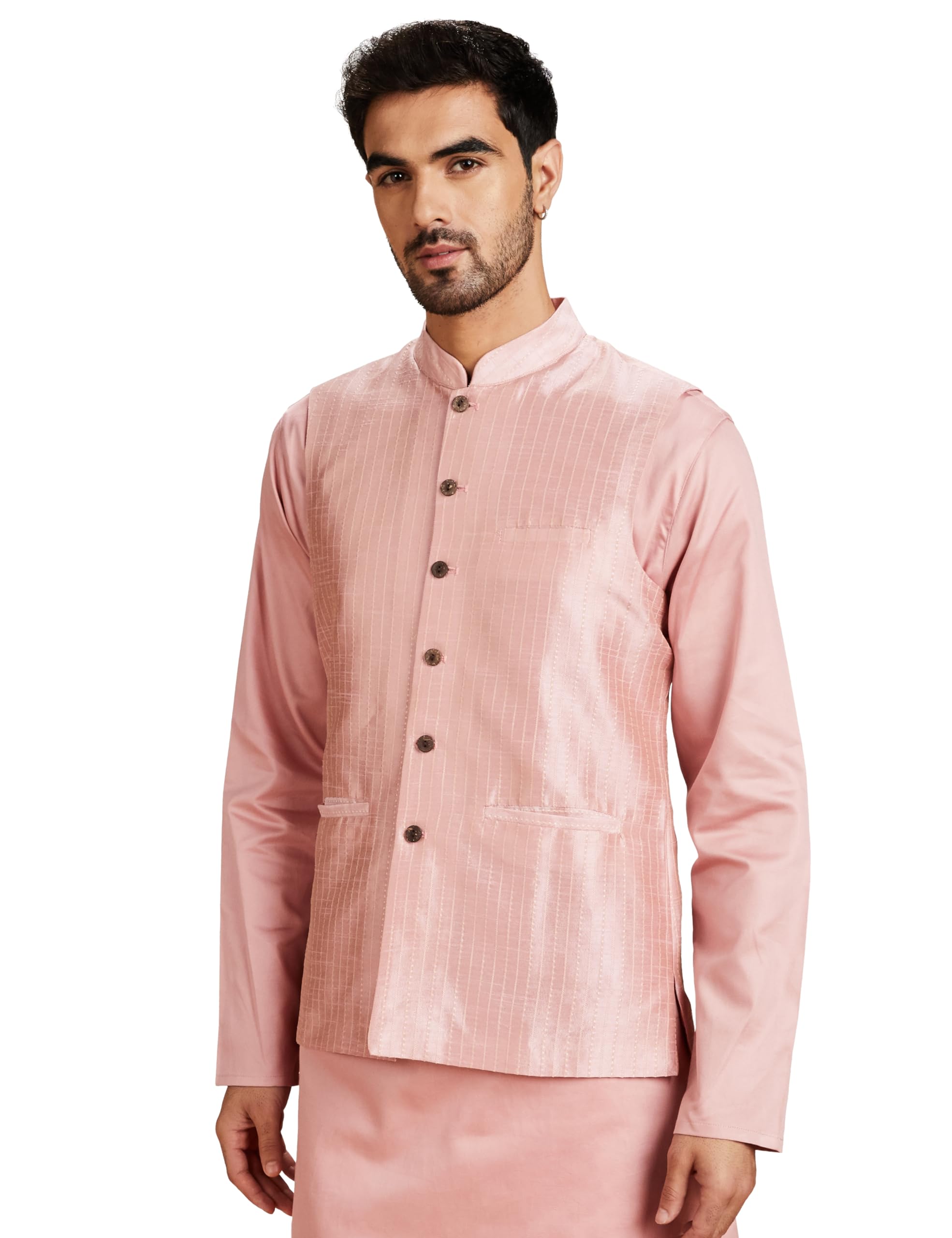 Men Lightweight Nehru Jacket-image-18