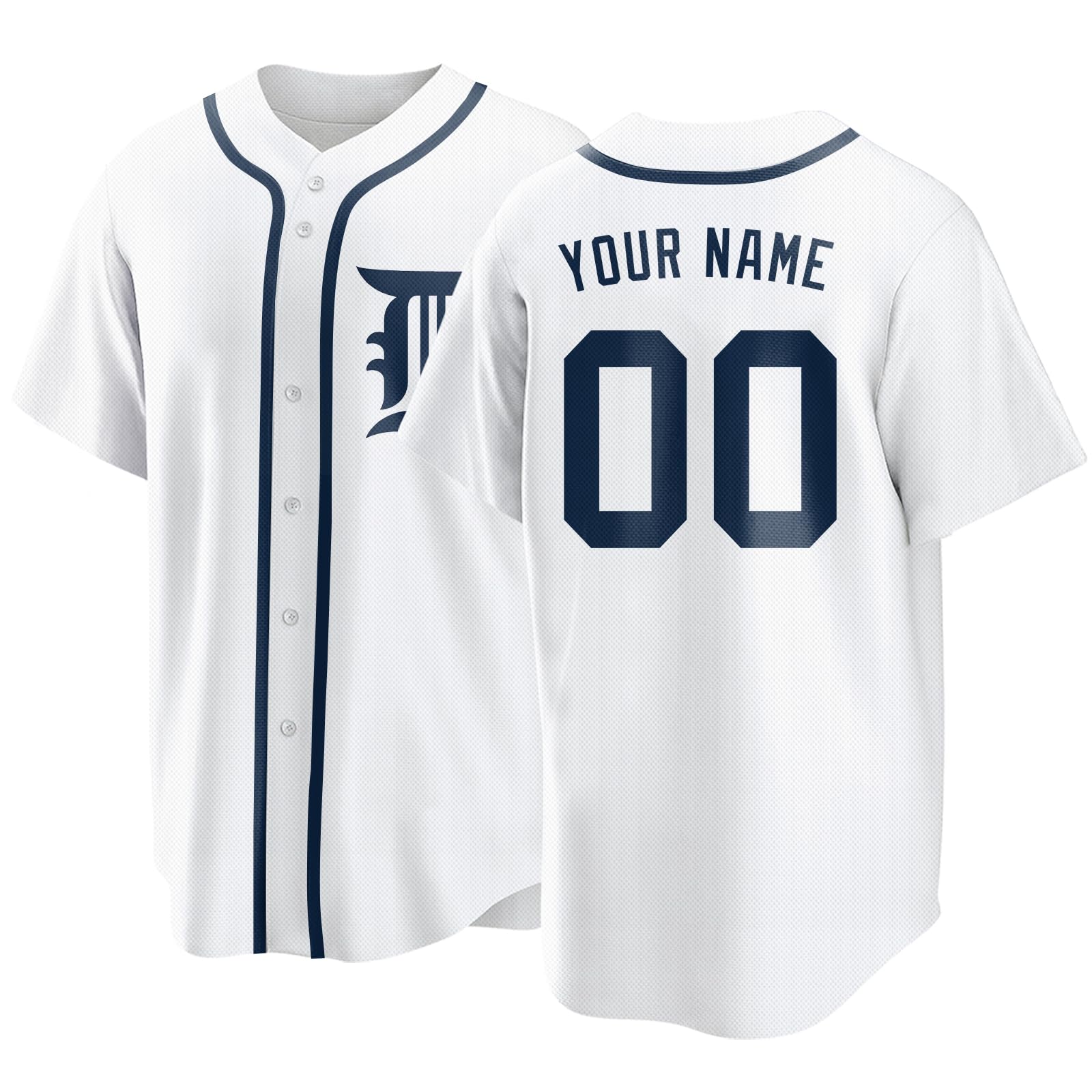 Custom Baseball Jersey Stitched/Printed Name Number and Logo for Men Women Kids Personalized Softball Jerseys