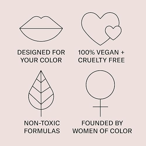 Miniatura 4 de The Lip Bar - Brillo de labios, Flyy Girl (marrón rico) - Gloss Up Acabado transparente - Fórmula suave, no pegajosa - Aceite de coco hidratante,