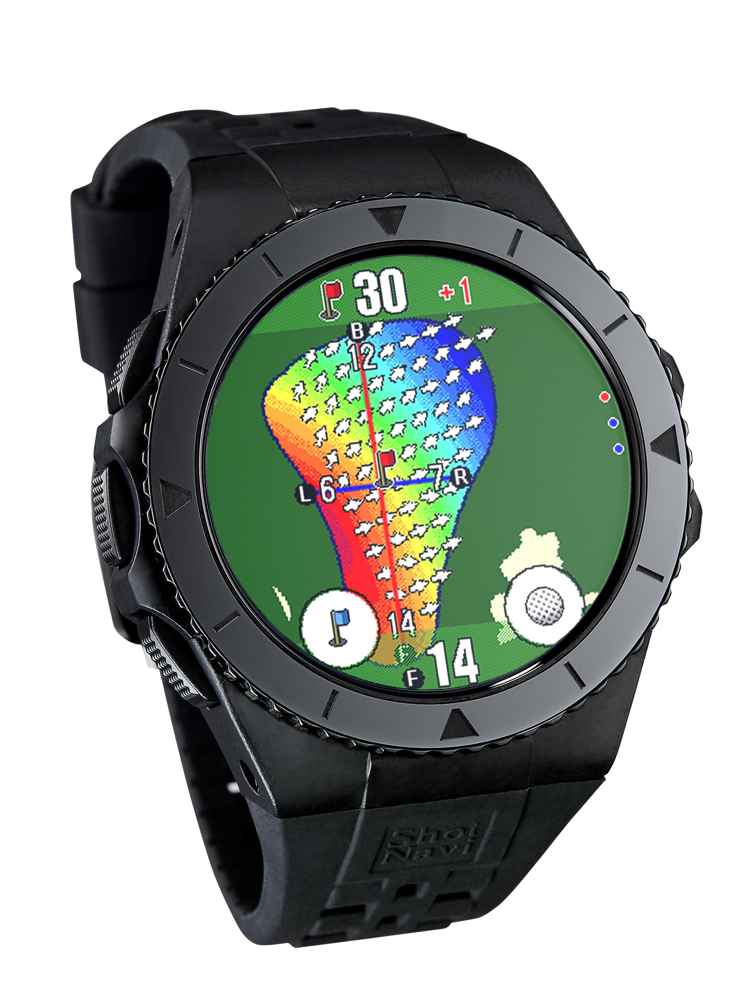 Amazon.co.jp: Shot Navi EXCEEDS [Black] Touch Panel, Large Screen