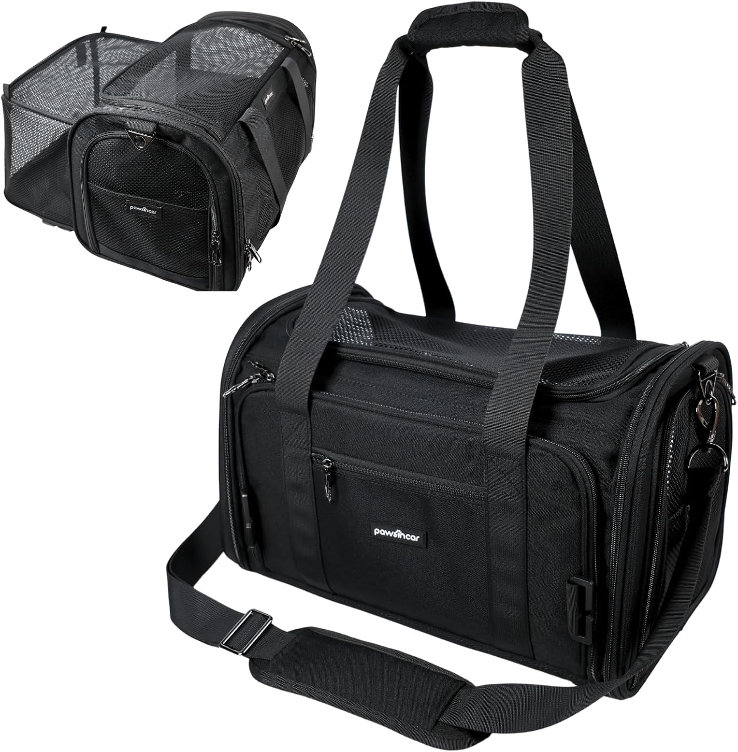 TSA Approved Cat & Small Dog Carrier – Travel Friendly & Secure