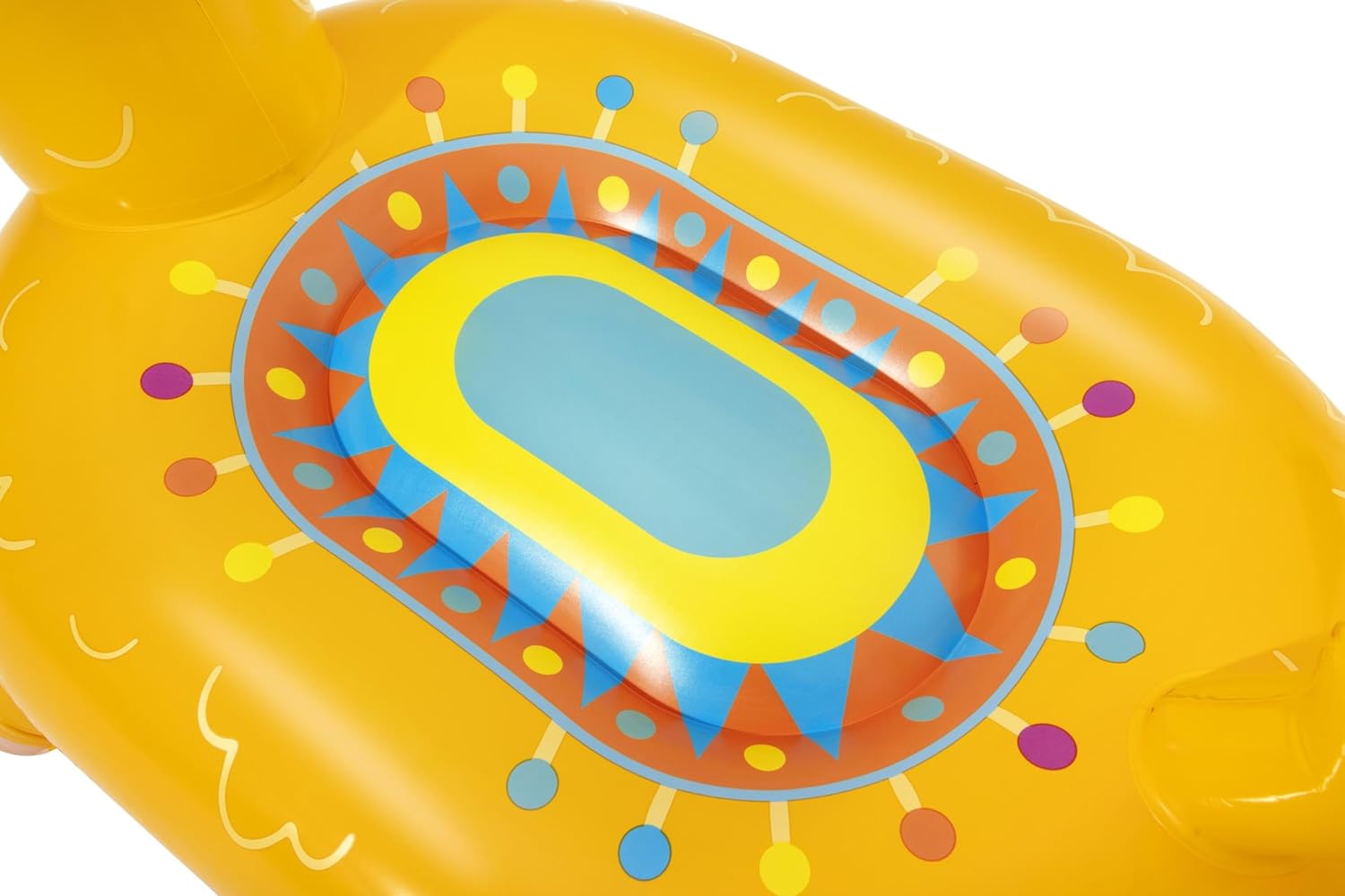 Bestway H2OGO! Llama Kiddie Ride-On Inflatable Pool Float (53" x 56") | Pool Floatie for Children and Kids | Ideal for Ages +3 and Up