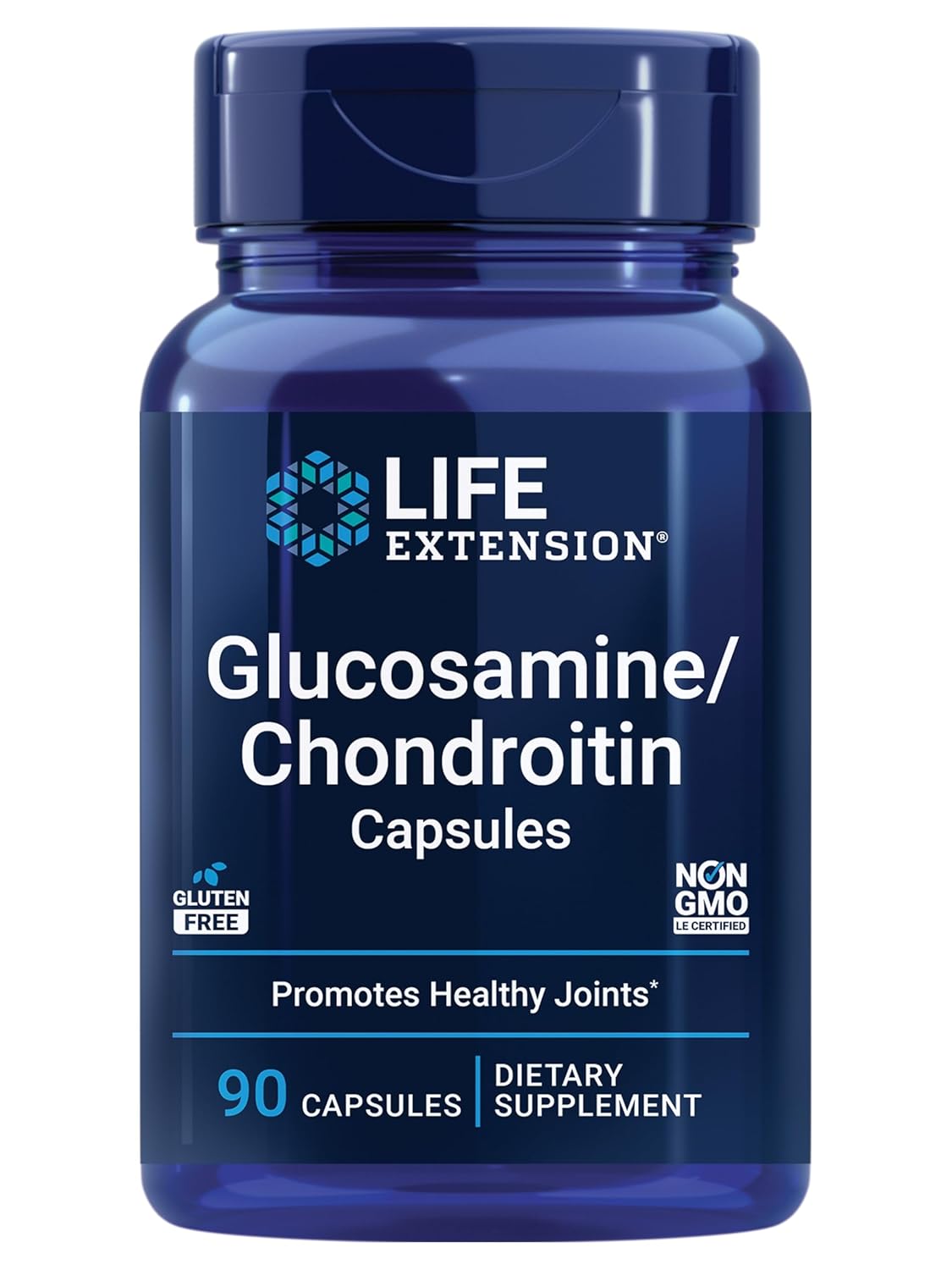 Glucosamine & Chondroitin Sulfate -- 100 Capsules by Life Extension