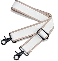 Vista 30 de Correa de Bolso Ancha Correa de Hombro Ajustable Correa de Repuesto Cruzada Correa de Bolso de Hardware Plateado