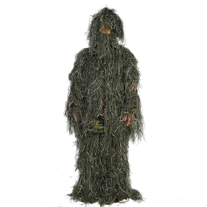 Buy GOTOTOP Ghillie Suit,3D Military Adult Camouflage Ghillie Suit