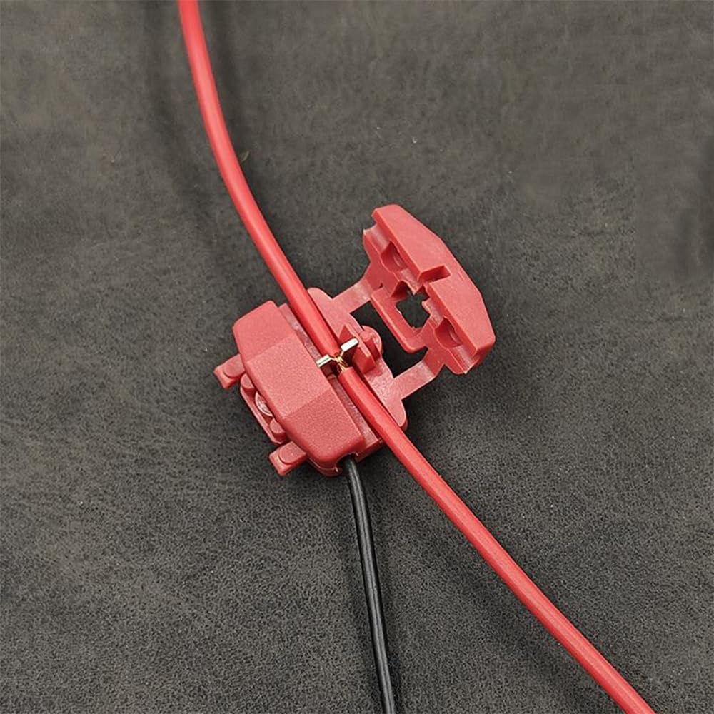 Amazon.co.jp: SDMOLO 配線コネクター(赤) エレクトロタップ 車配線