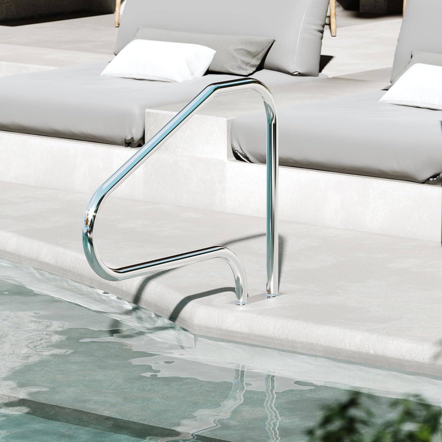 Barandal para piscina acero inoxidable KUAFU miniatura 7