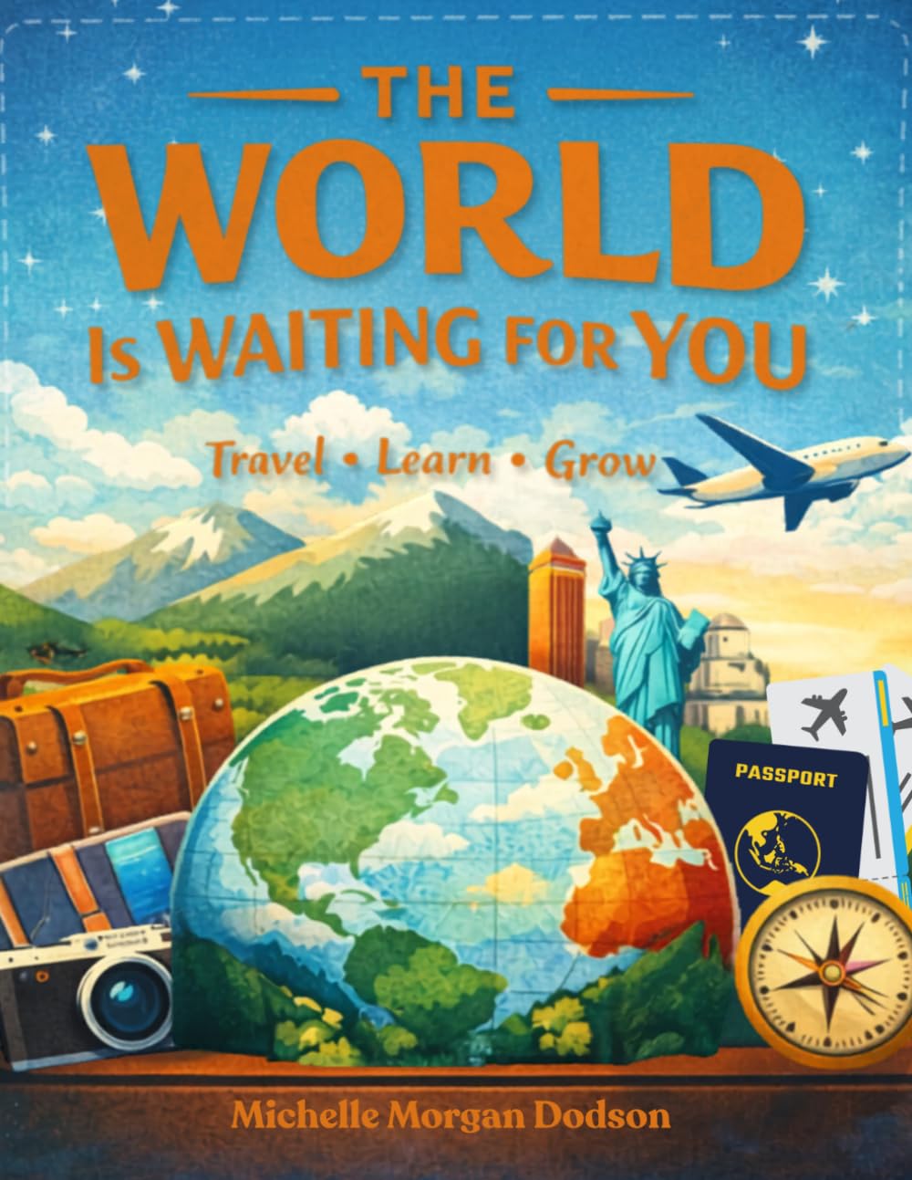 The World Is Waiting for You: A 50 States Travel Journal for Adventures, Road Trips, National Parks, and Travel Memories