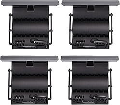 Lot de 4 Attaches rigide de fixation Octoclick H890C - 2 maillons - lame 8 et 14 mm pour store et volet roulant - Ressort de suspension pour tablier - Fabrication et Qualité française
