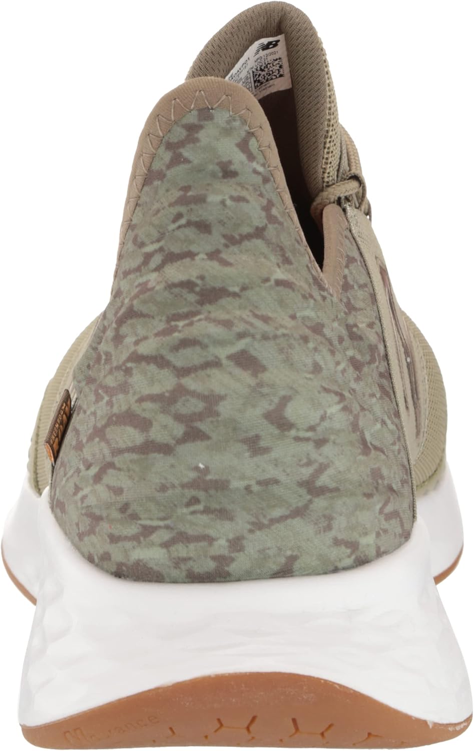 New Balance Men's Fresh Foam Roav V1 Running Shoe, Olive/Green, 18 Wide - Image 3