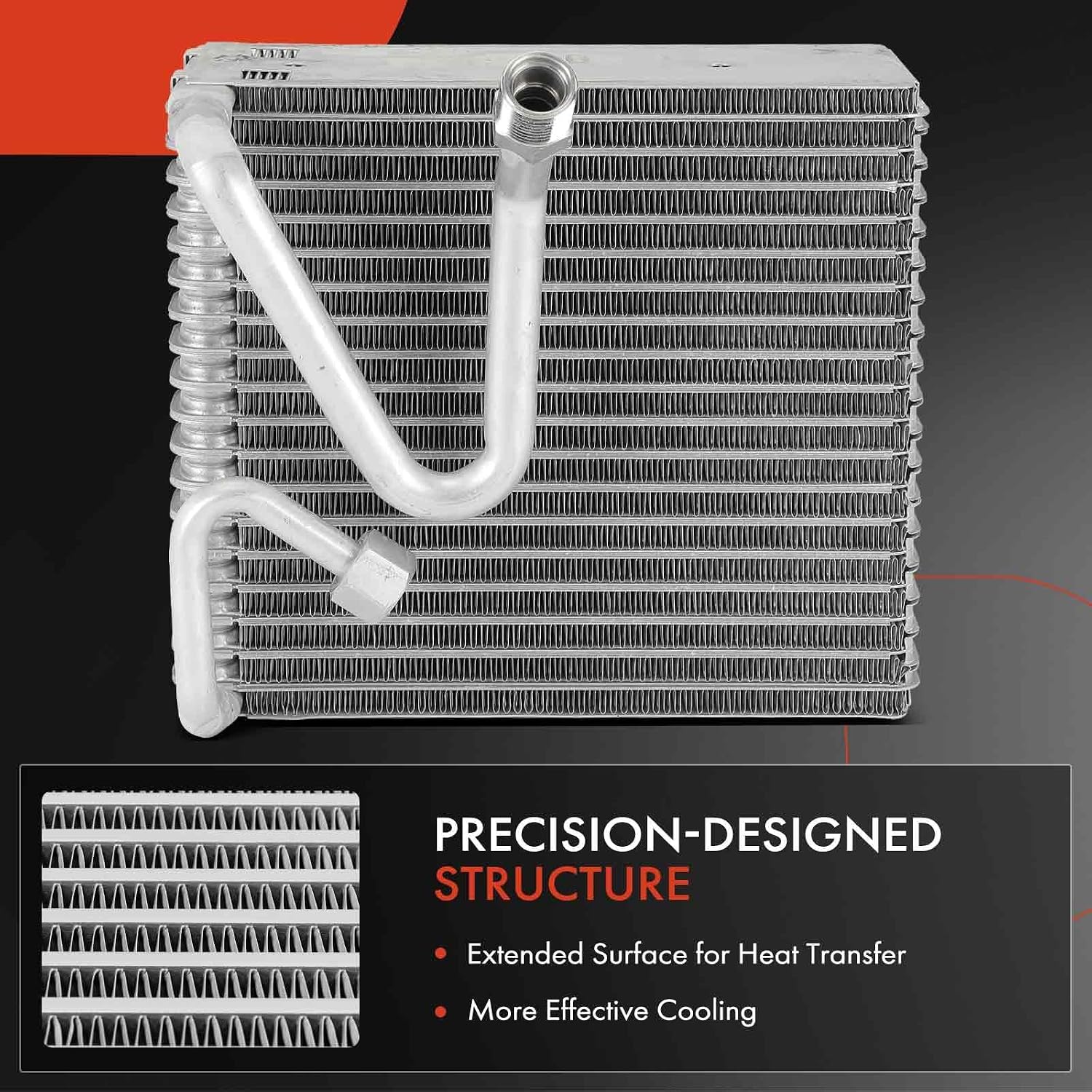 A-Premium AC Evaporator Core Compatible with Chevrolet Sprint 1989-1991 & Suzuki Swift 1989-1993 & Geo Metro 1989-1994