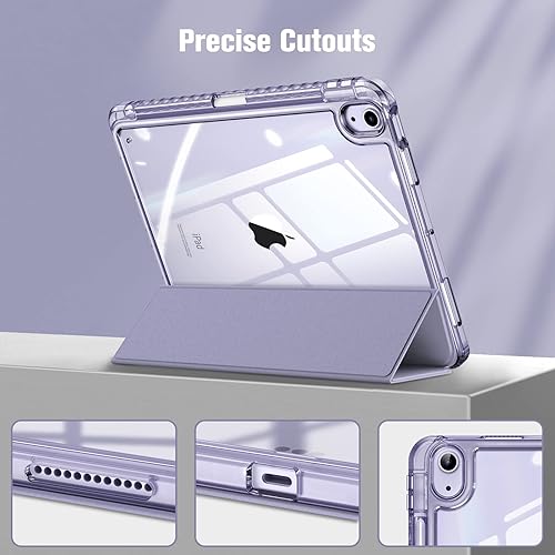 Miniatura 234 de Fintie Funda híbrida delgada para iPad Air de 11 pulgadas M3 (2025) / M2 (2024), iPad Air 5ª (2022) / 4ª generación (2020) de 10.9 pulgadas, funda a