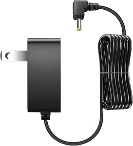 SoulBay AC Adapter for Omron Healthcare Blood Pressure Monitor 5 Series 7 Series 10 Series DC 6V 1A Power Supply Charger Hem-ADPTW5 Replacement Cord, 6.5FT