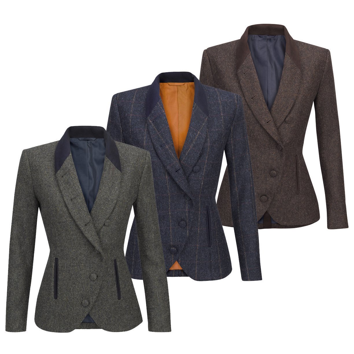 Jack Murphy Womens/Ladies Nicole British Tweed Casual Country Jacket