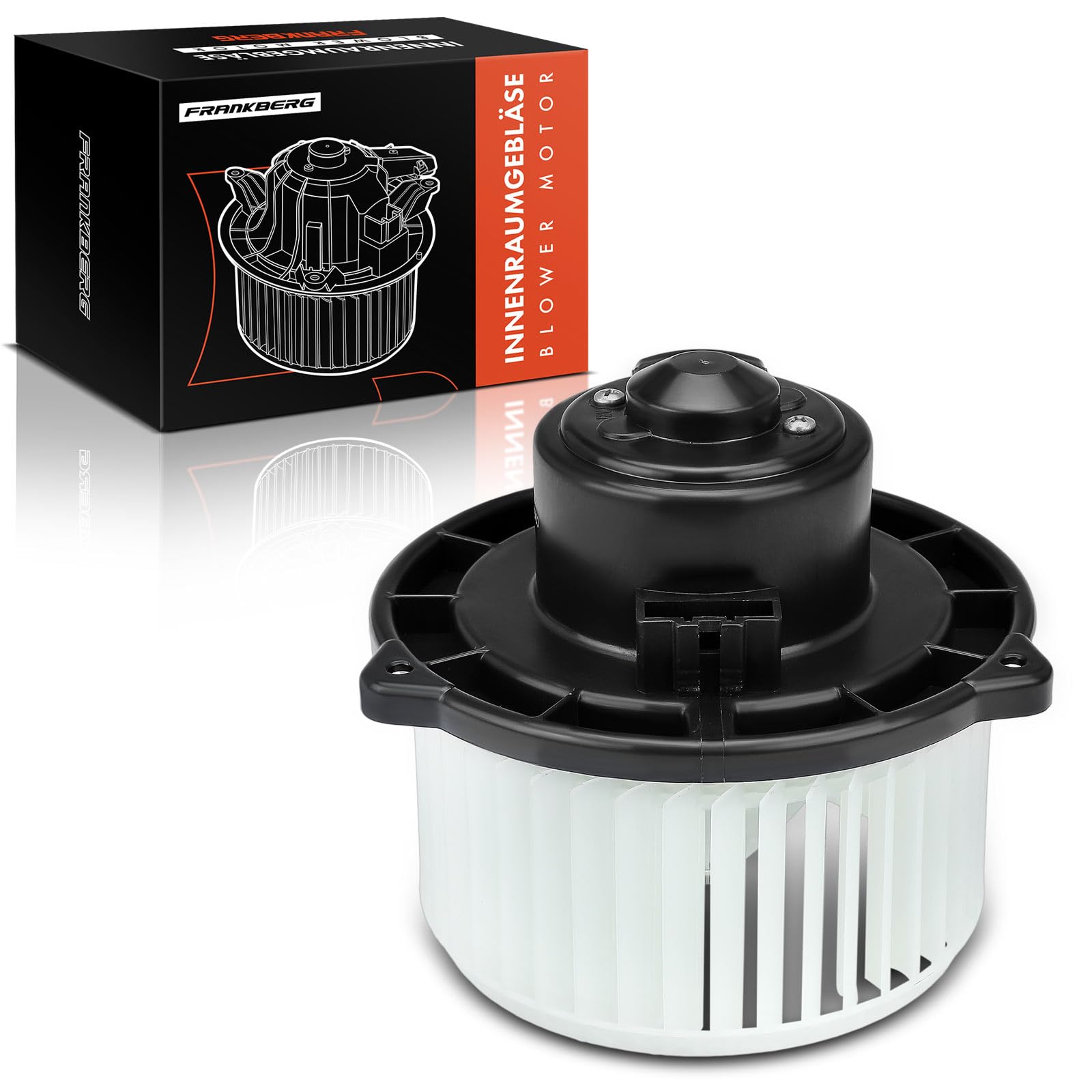 Frankberg Motor del ventilador del calefactor JGC500050 | Compatible con: Discovery III Furgoneta L319, Discovery IV L319, Discovery III L319, R.a.n.g.e R.o.v.e.r Sport L320