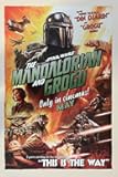 STAR WARS: THE MANDALORIAN AND GROGU MOVIE POSTER 2 Sided ORIGINAL 27x40