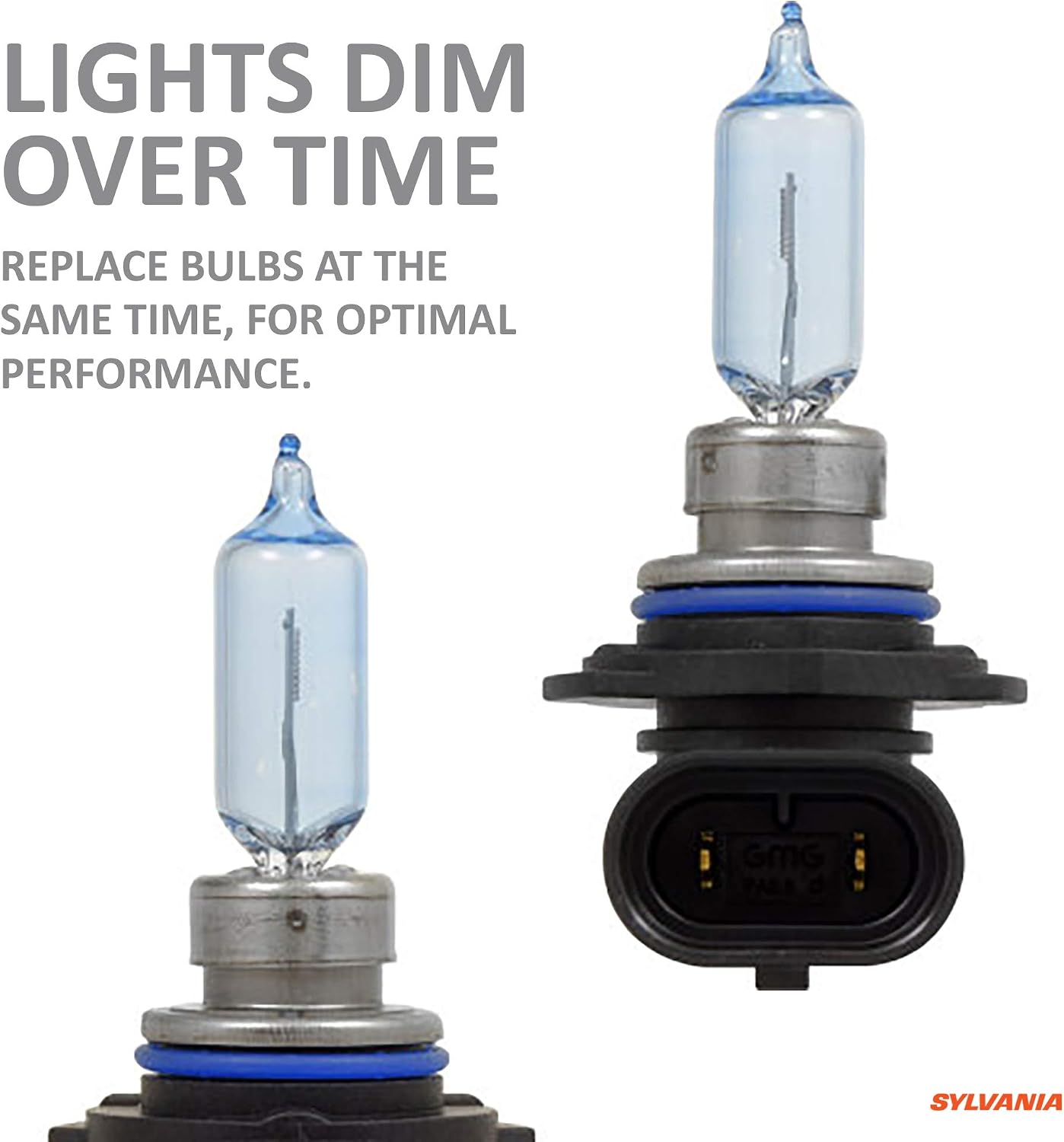 SYLVANIA 9012SZ.PB2 9012 Silver Star zXe Halogen Headlight Bulb, 2 Pack