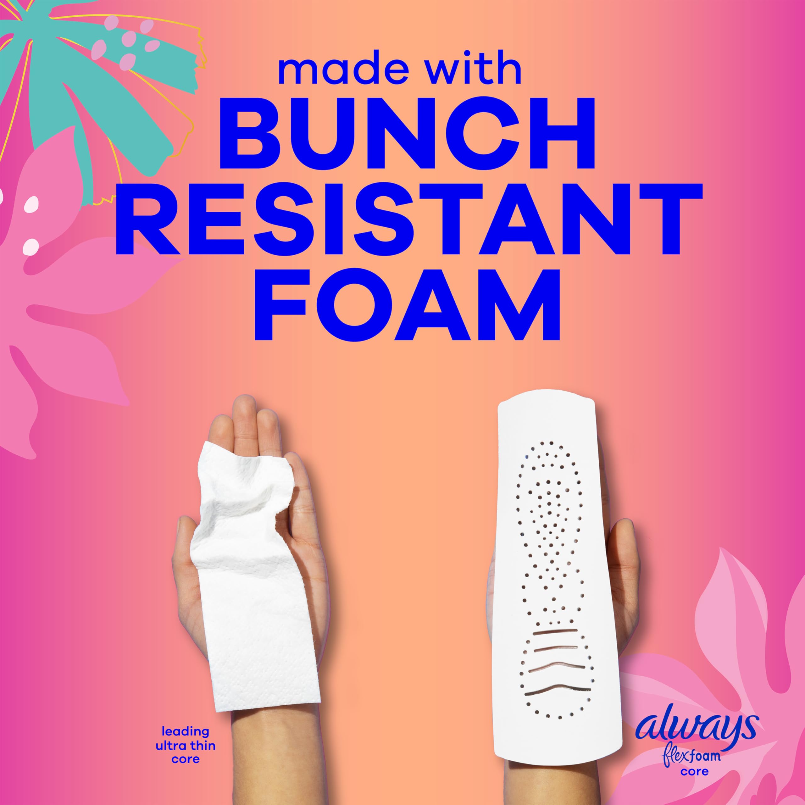 Always Totally Teen Radiant Infinity Pad 28 conteggio