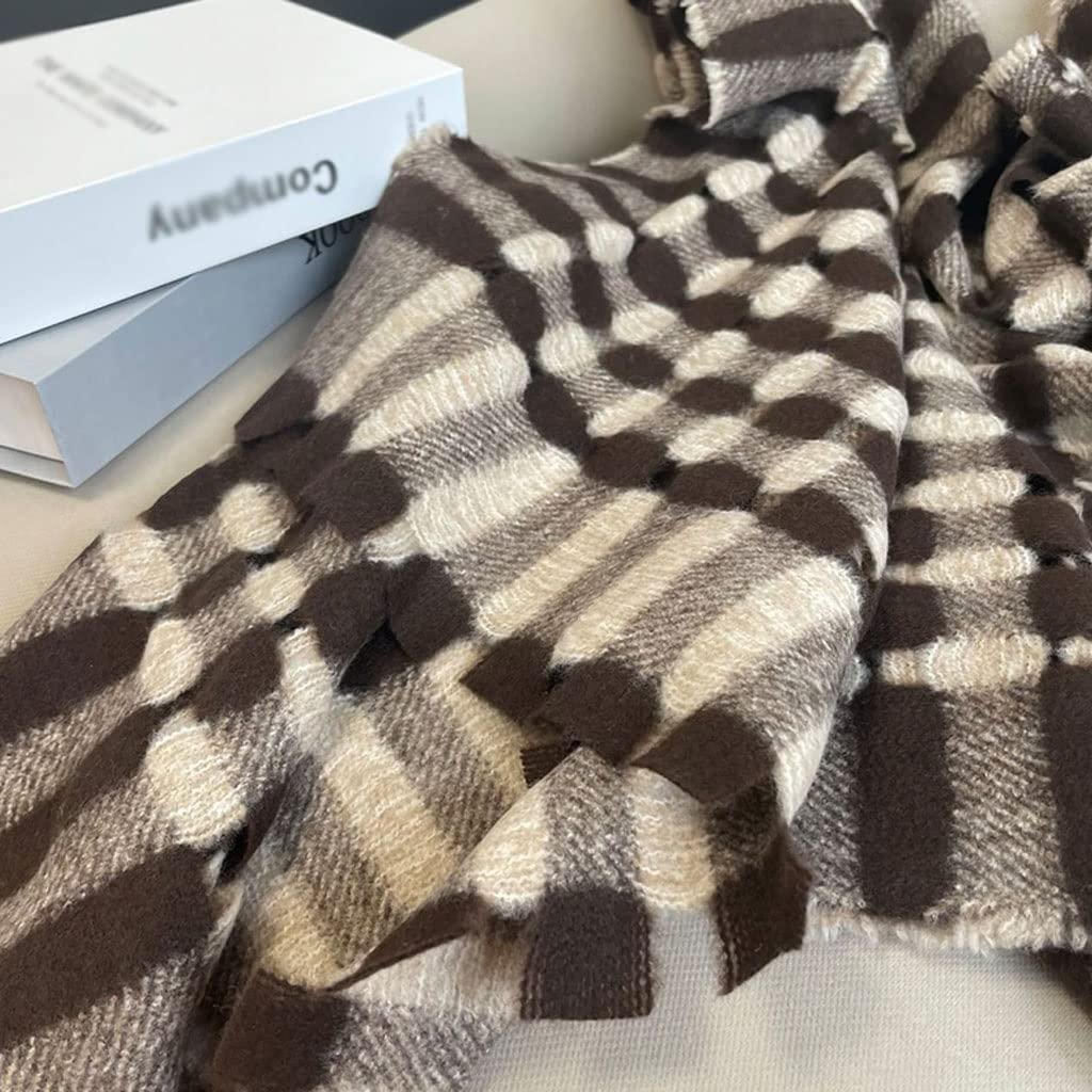 Szale,Ciepły Szal Luksusowy imitacja kaszmirowy szalik punkt scarfs kobieta moda jesień i zima pogrubienie ciepłe owinięta szale Ciepły Jesienno-zimowy
