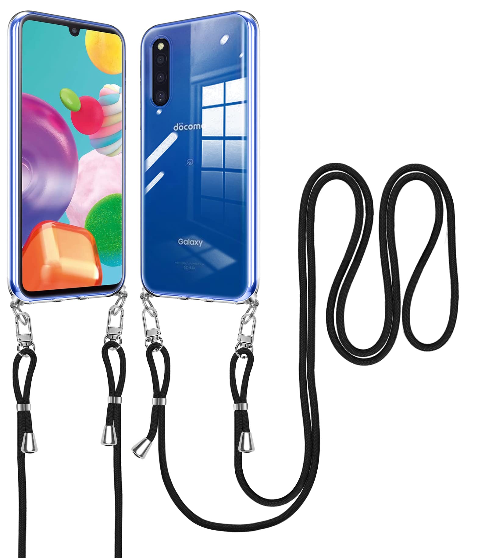Amazon.co.jp: Galaxy A41 ケース クリア SC-41A スマホケース