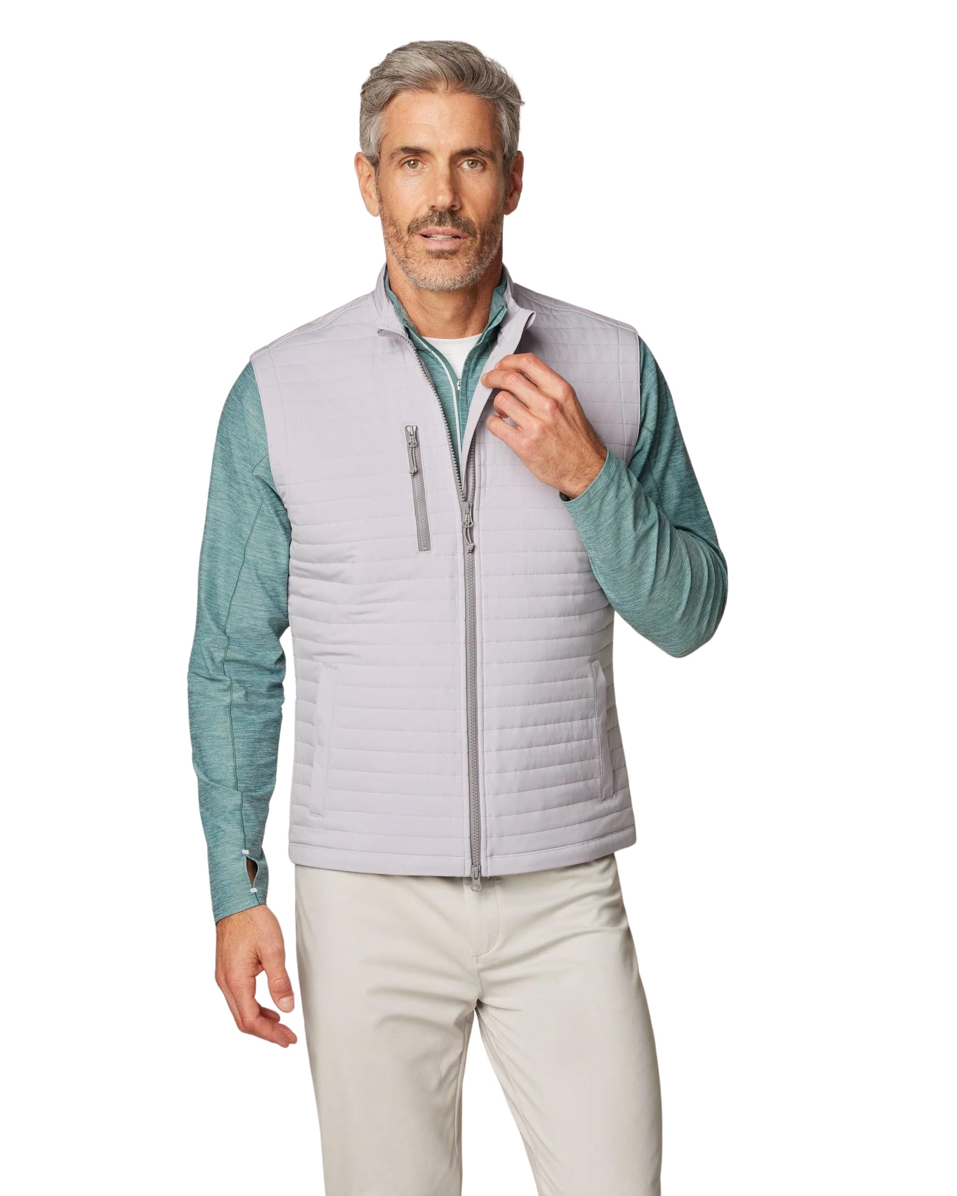 johnnie-O Crosswind Quilted Performance Vest