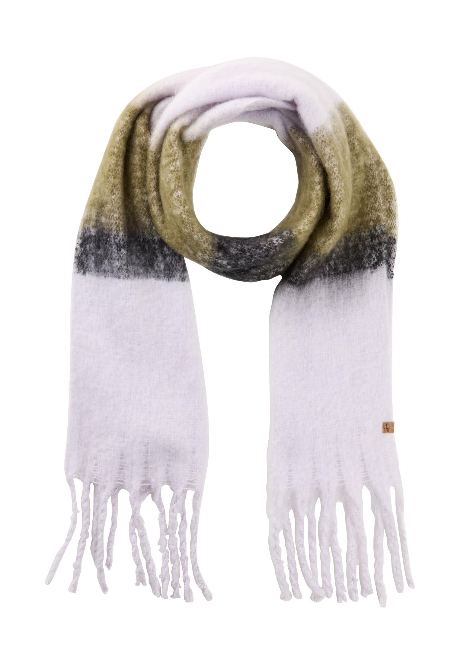 Écharpe lilas camel active isolation thermique et protection cervicale taille unique