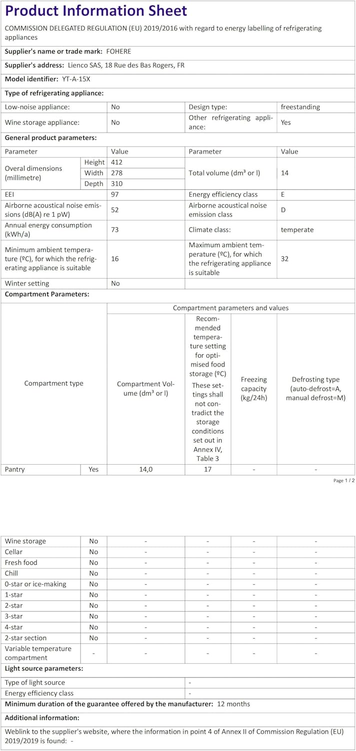 Mini Fridge 15 Liter/21 Cans, Portable AC+DC Power Small Fridge for Bedroom, Car, Office, Thermoelectric Cooler and Warmer Skincare Fridge for Food, Drinks, Cosmetics, Max & ECO Mode 12 71hDi6bQeUL. AC SL1500