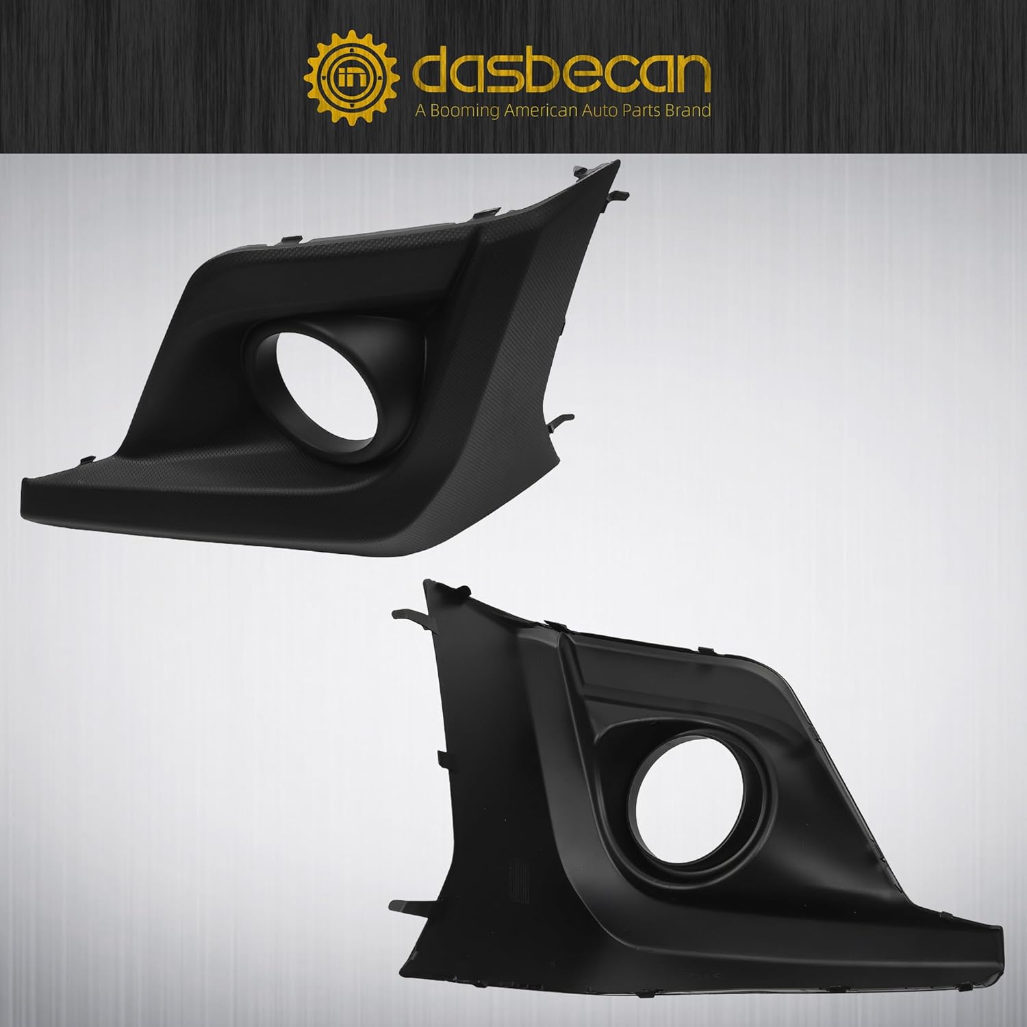 Dasbecan Fog Light Cover Bezel Pair Compatible with Subaru Crosstrek 2018 2019 2020 Left & Right Lamp Panel Trim W/Fog Light Hole Replace 57731FL092 LH 57731FL082 RH - Image 7