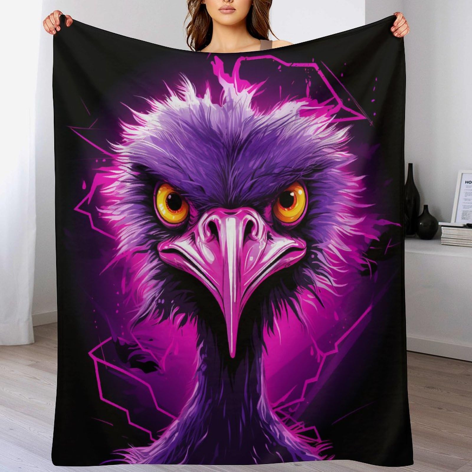 Couverture salon douce en flanelle pour vos soirées cocooning au chaud