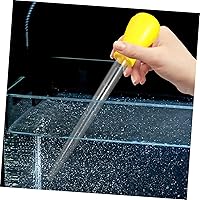 Vista 9 de Bomba de tanque de peces de succión para tanque de peces de pared para agua Accesorios de limpieza de tanque de peces Limpiador de sifón de tanque